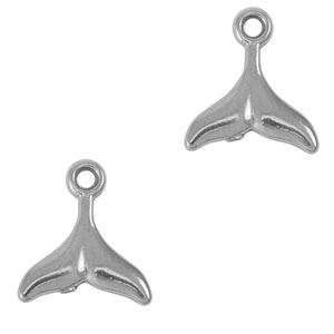 Anh&auml;nger aus Stainless Steel - Rostfreiem Stahl Tail Fin Silver