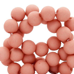 6 mm Perlen aus Acryl Mauve