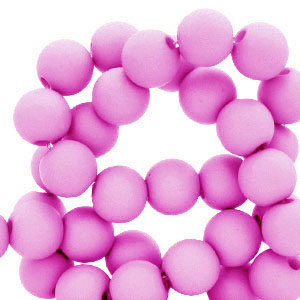 4 mm Perlen aus Acryl Light Purple