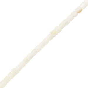 Perle Muschel Tube White-sand brown