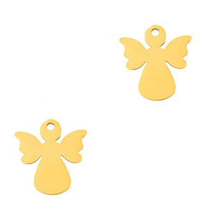Anh&auml;nger aus Stainless Steel - Rostfreiem Stahl Angel Gold