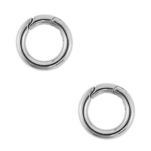 Zubeh&ouml;r aus Stainless Steel - Rostfreiem Stahl Karabiner Round Silver