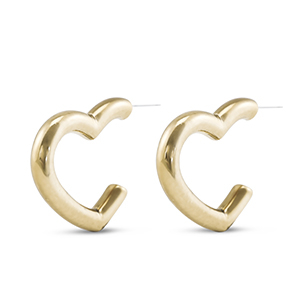 Musthave Ohrringe Heart Gold