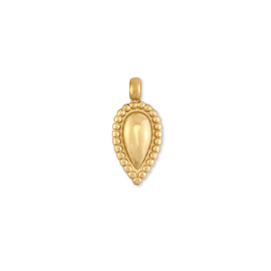 Anh&auml;nger aus Stainless Steel - Rostfreiem Stahl Drop Gold