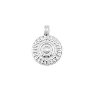 Anh&auml;nger aus Stainless Steel - Rostfreiem Stahl Sun Silver