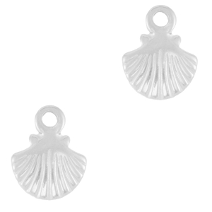 Anh&auml;nger aus Stainless Steel - Rostfreiem Stahl Shell Silver
