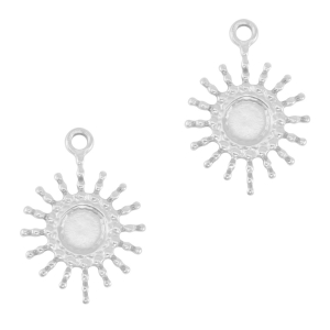 Anh&auml;nger aus Stainless Steel - Rostfreiem Stahl Sun Silver