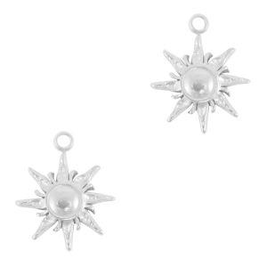 Anh&auml;nger aus Stainless Steel - Rostfreiem Stahl Sun Silver