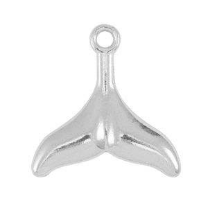 Anh&auml;nger aus Stainless Steel - Rostfreiem Stahl Tail Fin Silver