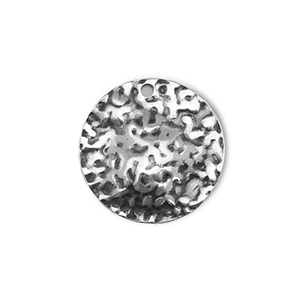 Anh&auml;nger aus Stainless Steel - Rostfreiem Round Silver