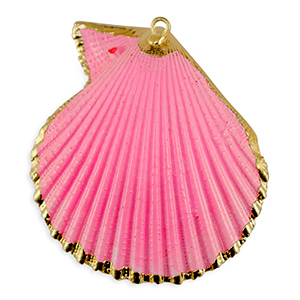 Anh&auml;nger Muschel Special Scallop Pink