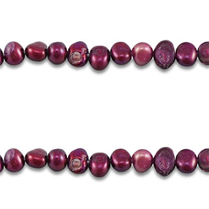 S&uuml;sswasser Perlen Nugget Dark purple