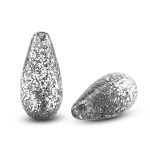 Polaris Perle tropfenform Paipo shiny Silver