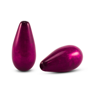 Polaris Perle tropfenform Polmo Berry wine red