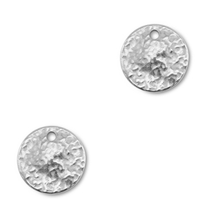 Anh&auml;nger aus Stainless Steel - Rostfreiem Round Silver