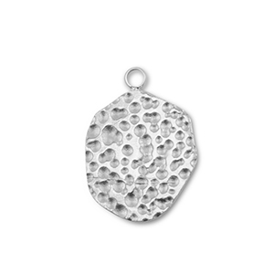 Anh&auml;nger aus Stainless Steel - Rostfreiem Round Silver