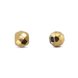 Perlen aus Stainless Steel - Rostfreiem Stahl Gold