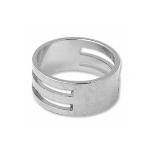 Bindering &Ouml;ffner aus Stainless Steel - Rostfreiem Stahl Silver