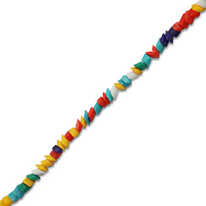 Glas Perlen Rhomboid Multicolor