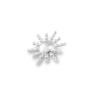 Broschen Sun Silver