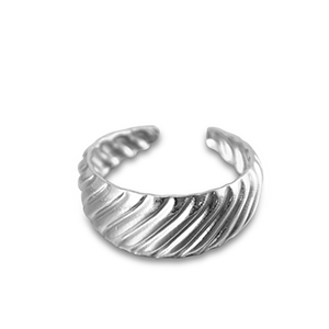 Stainless Steel - Rostfrei Stahl Ringe Silver
