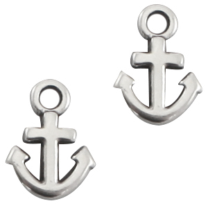 Metall DQ Anh&auml;nger Anker Antik silber (Nickelfrei)