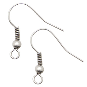 Ohrring Design Quality Metall Antik silber (Nickelfrei)