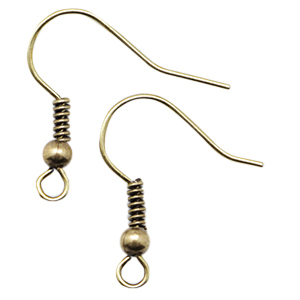 Ohrring Design Quality Metall Antik bronze (Nickelfrei)