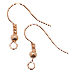 Ohrring Design Quality Metall Rose gold (Nickelfrei)