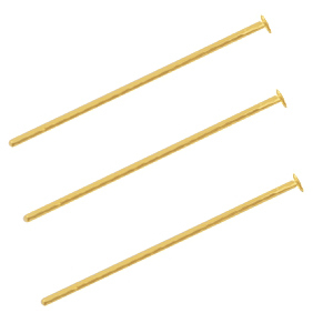 Metall DQ Nietstift 25mm Gold (Nickelfrei)