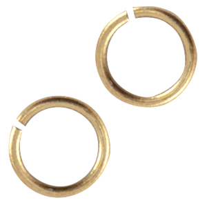 Metall DQ Bindering 4.5mm Antik bronze (Nickelfrei)