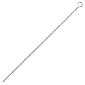 DQ Metall Kettelstift 70mm Antik silber (Nickelfrei)