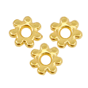 Metall DQ Perlen Spacer Ballring 4.8mm Gold (Nickelfrei)