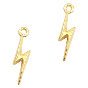 Anh&auml;nger Metall DQ Lightning Gold (Nickelfrei)