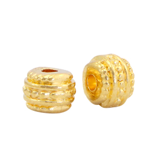 Perlen Metall DQ Deco Gold (Nickelfrei)