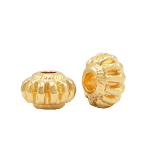 Perlen Metall DQ Deco Gold (Nickelfrei)