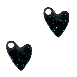 Anh&auml;nger Plexx Herz Shimmery Black