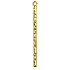 Anh&auml;nger Metall DQ Bar Gold (Nickelfrei)