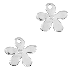 Anh&auml;nger Metall DQ Flower Antik silber (Nickelfrei)
