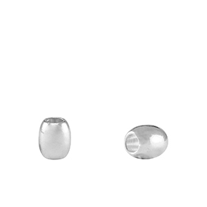 Perle Metall DQ Rice Antik silber (Nickelfrei)