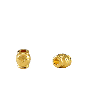 Perle Metall DQ Gold (Nickelfrei)