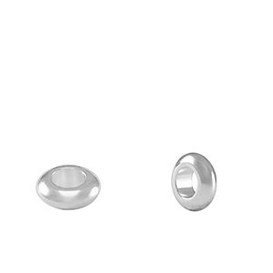 Perle Metall DQ Spacer Ring 5mm Antik silber (Nickelfrei)