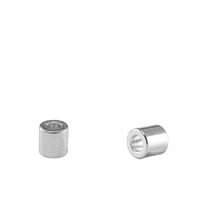 Perle Metall DQ Tubes Antik silber (Nickelfrei)