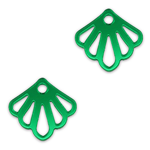 Statement-Anh&auml;nger Shell Metallic kelly green