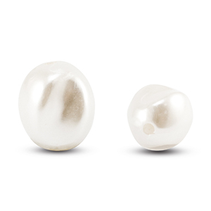 Perlenimitate White