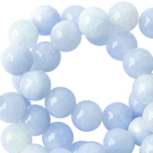 Perle Naturstein 6mm Light blue