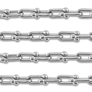 Zubeh&ouml;r aus Stainless Steel - Rostfreiem Stahl Gliederkette Oval Silver