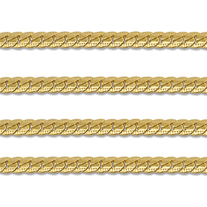 Zubeh&ouml;r aus Stainless Steel - Rostfreiem Stahl Flat Gourmet Gold