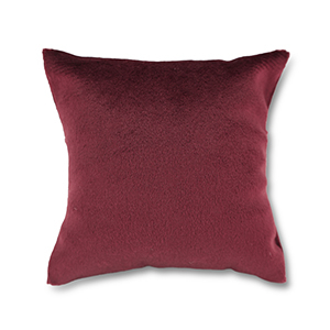 Schmuck Display Kissen Sammt Bordeaux red