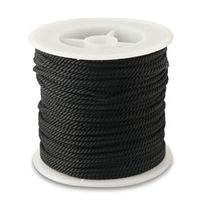 Trendy Kordel 2mm Black